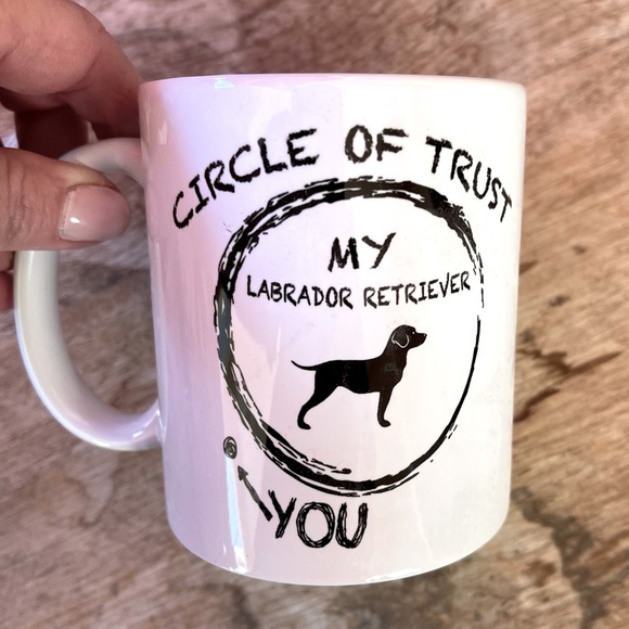 🐕‍🦺 LABRADOR 🐕‍🦺 CIRCLE OF TRUST MUG Loyal Dog and Owner NEW CONDITION🐕‍🦺 - Picture 6 of 6